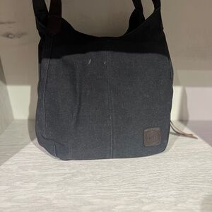Brown hobo bag
